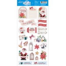 Apliques Recortados Em Papel Die Cuts Natal - Coleção Natal Feliz - LDCN - 001