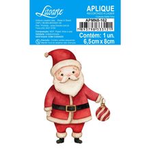 Aplique de MDF e Papel Natal - Coleção Natal Feliz - APMN8 - 162