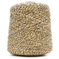 Barbante Mesclado Fial Nº06 700g Amarelo e marrom