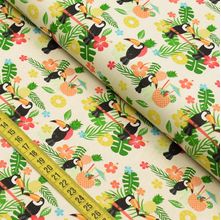 Tecido Estampado para Patchwork - Tropical 1 (0,50x1,40)