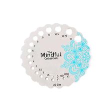 Medidor de Agulha de Metal Mindful - KnitPro