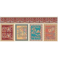 Tecido Estampado para Patchwork - Kalamkari : Jogo Americano (0,60x1,40)