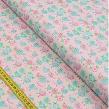 Tecido Estampado para Patchwork - Birdies : Pink Children (0,50x1,40)
