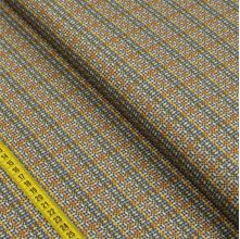 Tecido Estampado para Patchwork - Faça Você Mesmo : Xadrez Girassóis (0,50x1,40)