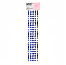 Cartela de Pérola Adesiva 8mm - Azul