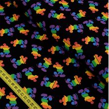Tecido Estampado Para Patchwork - Disney : Mickey Pride (0,50x1,40)