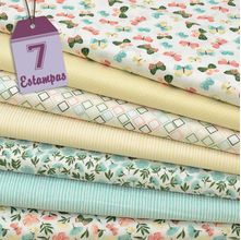 Kit de Tecido Secret Garden Oliva (50x150) 7 Estampas