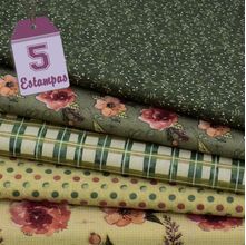 Kit de Tecido Mesa Posta Luxo (50x150) 5 Estampas
