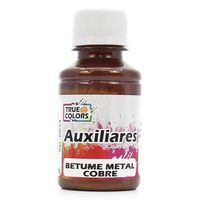 Betume Metálico Ecológico 100ml - True Colors 8258 - cobre