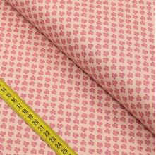 Tecido Estampado para Patchwork - Páscoa : Patinhas Rosé (0,50x1,40)