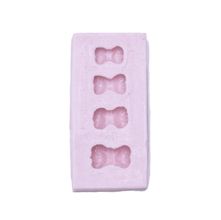 Molde de Silicone para Biscuit - Quatro Laços 215