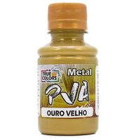 Tinta PVA Metal True Colors 100ml - Cores Metálicas 7993 ouro velho