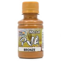 Tinta PVA Metal True Colors 100ml - Cores Metálicas 7994 bronze