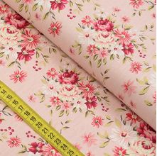 Tecido Estampado para Patchwork - Floral Espanha : Floral Rose (0,50x1,40)