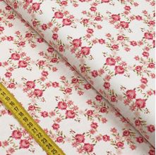 Tecido Estampado para Patchwork - Floral Espanha : Floral Barcelona Rosé (0,50x1,40)