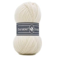 Fio Durable Soqs 50g - Durable Yarn 0326 off white