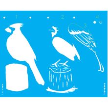 Stencil Opa 20 X 25 Cm - Cardeal Da Terra - 3234