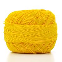 Linha Durable Bordado & Crochê 100% Algodão 1009 amarelo