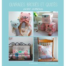 Livro Ouvrages Brodés Et Quiltés Avec Amour (Trabalhos Bordados e Acolchoados com Amor)