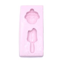 Molde De Silicone Para Biscuit - Picolé E Cupcake 623