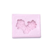 Molde De Silicone Para Biscuit - Cascata De Flor 580