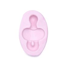 Molde de Silicone para Biscuit - Chupeta Menino 211