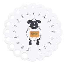 Medidor de Agulhas de Tricô e Crochê - Lanmax