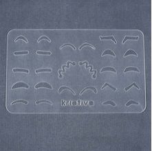 Molde Stencil Bigode em PVC 15x20cm - Fast Patch - Tricochetando