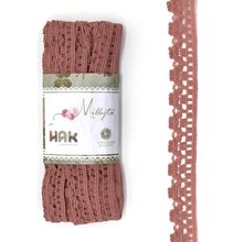 Renda Mista MYR115 22mm by Millyta 10 Metros - Vinho Soft