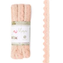 Renda Mista MYR116 22mm by Millyta 10 Metros - Rosa Aconchego