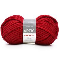 Fio Artic Círculo 200g - Acrílico e Lã Natural 3835 paixão