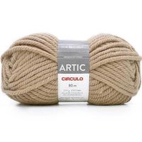 Fio Artic Círculo 200g - Acrílico e Lã Natural 7851 porcelana