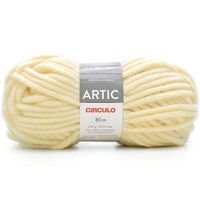 Fio Artic Círculo 200g - Acrílico e Lã Natural 7879 off white