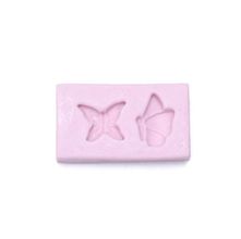 Molde de Silicone Para Biscuit - Duas Borboletinhas 579