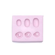 Molde de Silicone Para Biscuit - Chupetinhas Jakie