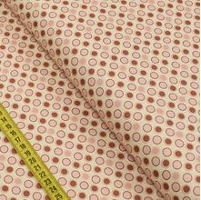 Tecido Estampado para Patchwork - Florescer : Poá Rosa (0,50x1,40)