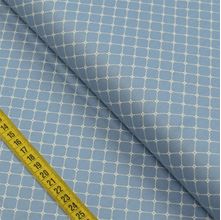 Tecido Estampado para Patchwork - Florescer : Básico Azul (0,50x1,40)