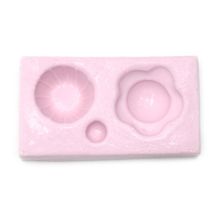 Molde de Silicone Para Biscuit - Cupcake Com Cereja 3d 252