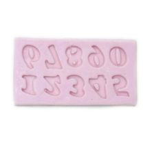 Molde de Silicone para Biscuit - Micro Número 1616