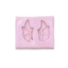 Molde de Silicone para Biscuit - Micro Borboleta 1304