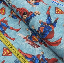 Tecido Estampado para Patchwork - Superman 22 (0,50x1,40)