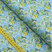 Tecido Estampado para Patchwork - Deep Blue Floral (0,50x1,40)