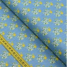 Tecido Estampado para Patchwork - Deep Blue Floral : Blue Bouquets (0,50x1,40)