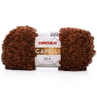 Fio Capelli Círculo 100g 7427 marrom