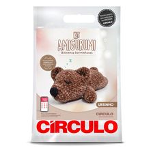 Kit Amigurumi Bichinhos Dorminhocos Círculo - Ursinho