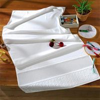 Toalha de Banho Gigante para Bordar Softbella Jacquard - Döhler
 Branco