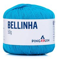 Linha Bellinha 50g - Pingouin 9584 turquesa rede