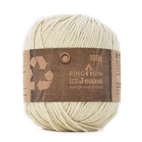 Linha Ecojeans Pingouin 100g 4018 natural jeans