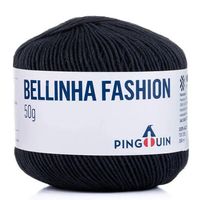 Linha Bellinha Fashion Pingouin 50g 100 preto