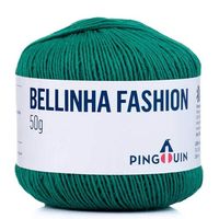 Linha Bellinha Fashion Pingouin 50g 9634 verde bandeira rede